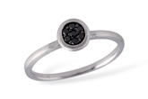 A185-34966: LDS DIA RG .08 BLK DIAS TW