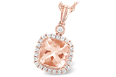 A187-11320: NECK 1.09 MORGANITE 1.26 TGW (7MM MORG)