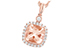 A187-11320: NECK 1.09 MORGANITE 1.26 TGW (7MM MORG)