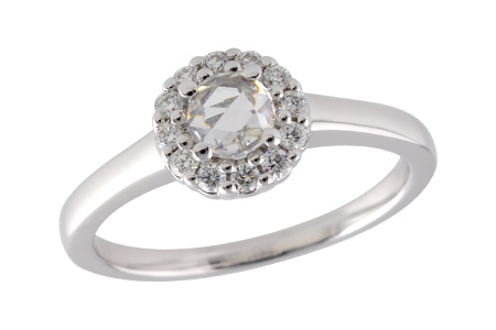 A188-08548: LDR .32 ROSE CUT DIA .50 TW