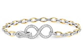 A188-94984: BRACELET 1.00 TW (YG & WG)