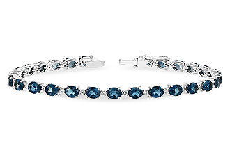 A189-84011: BRACELET 8.97 LONDON BLUE TPZ 9.55 TGW