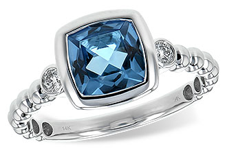 A189-84057: LDS RG 1.57 BLUE TOPAZ 1.65 TGW