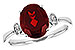 A190-80448: LDS RG 2.90 GARNET 2.96 TGW (10x8MM GAR)