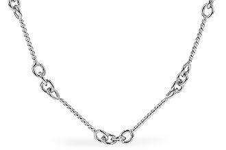 A274-42239: TWIST CHAIN (20", 0.8MM, 14KT, LOBSTER CLASP)