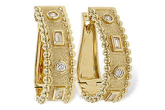 A274-43139: EARRINGS .09 BAG .18 TW