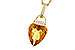 A274-43166: NECKLACE 3.12 CITRINE 3.18 TGW (12x10MM CIT)