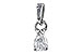 A275-29484: PENDANT .14 PEAR SHAPE