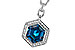 A275-29502: NECK 3.40 LONDON BLUE TOPAZ 3.55 TGW (9MM LBT)