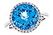 A275-30420: LDS RG 7.20 BLUE TOPAZ 7.42 TGW