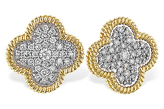 A275-32239: EARRINGS .50 TW
