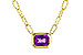 A275-33166: NECKLACE .82 AMETHYST (18")
