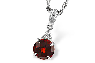A275-34020: NECK 1.46 GARNET 1.47 TGW (7MM RD)