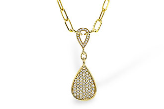 A275-34939: NECKLACE .66 TW (17")