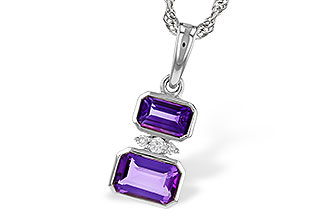 A275-35848: NECK .72 TW AMETHYST .75 TGW