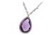 B184-37648: NECK 9.30 AMETHYST 9.56 TGW