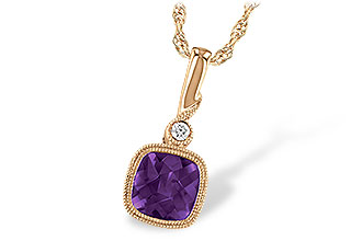 B184-44075: NECK .84 AMETHYST .86 TGW