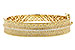 B185-27693: BANGLE BRACELET 1.94 TW (54x63 MM)