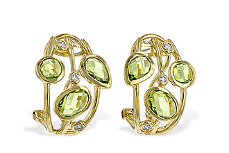 B189-85884: EARR 2.76 PERIDOT 2.83 TGW