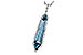 B190-73148: NECK 3.47 LONDON BLUE TOPAZ 3.70 TGW