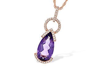 B190-79457: NECK 2.44 AMETHYST 2.58 TGW