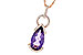 B190-79457: NECK 2.44 AMETHYST 2.58 TGW