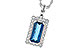 B190-80375: NECK 1.55 LONDON BLUE TOPAZ 1.70 TGW