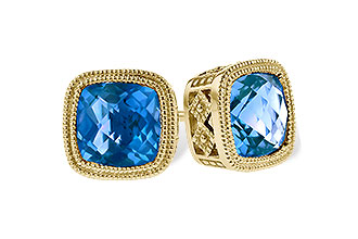 B273-46729: EARR 2.20 TW BLUE TOPAZ