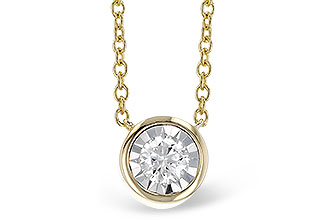 B273-48620: NECKLACE .32 BR (18")