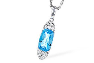 B274-36757: NECK 2.02 BLUE TOPAZ 2.12 TGW