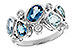 B274-42184: LDS RG 2.57 BLUE TOPAZ TW 2.75 TGW