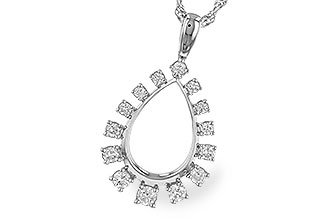 B274-42211: NECKLACE .50 TW