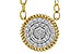B274-44948: NECKLACE .32 TW (18")