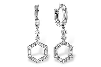 B275-28566: EARRINGS .23 BAG .60 TW