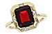 B275-31329: LDS RG 3.65 GARNET 3.82 TGW (10x8MM GAR)