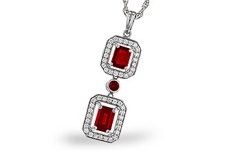 B275-31357: NECK 1.22 TW RUBY 1.43 TGW