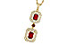 B275-31357: NECK 1.22 TW RUBY 1.43 TGW