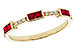 B275-32184: LDS WED RG .34 RUBY .41 TGW