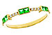 B275-32248: LDS WED RG .23 TW EMERALD .30 TGW
