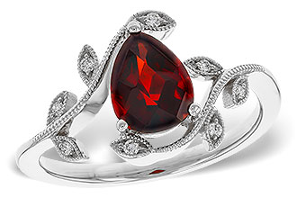 B275-34029: LDS RG 1.34 GARNET 1.40 TGW (8x6MM GAR)