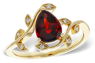B275-34029: LDS RG 1.34 GARNET 1.40 TGW (8x6MM GAR)