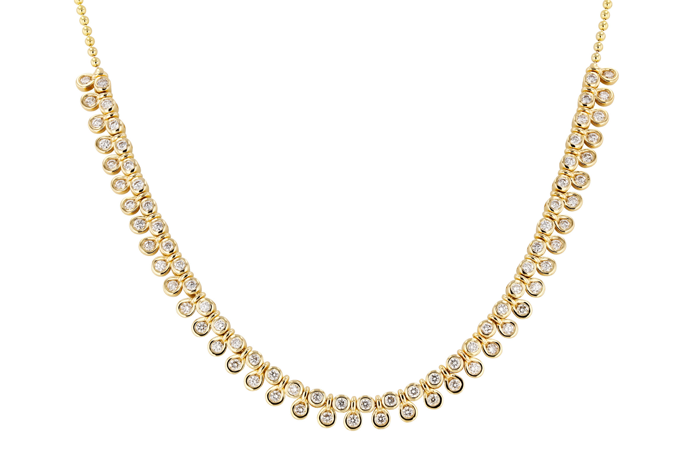 B276-20375: NECKLACE 1.50 TW (17")