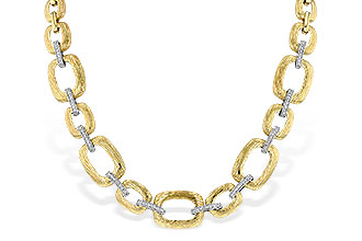 C007-09529: NECKLACE .48 TW (17 INCHES)