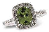 C184-37711: LDS DIA RG 1.45 PERIDOT 1.71 TGW