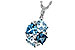 C189-83093: NECK 2.60 BLUE TOPAZ 2.70 TGW