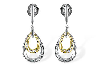 C189-87684: EARRINGS .12 TW