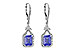 C190-73138: EARR 1.60 TW TANZANITE 2.08 TGW