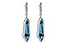 C190-75829: EARR 5.25 LONDON BLUE TOPAZ 5.67 TGW