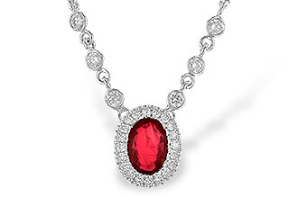 C190-79466: NECK .70 RUBY .94 TGW (17")