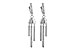 C190-79529: EARRINGS .25 TW